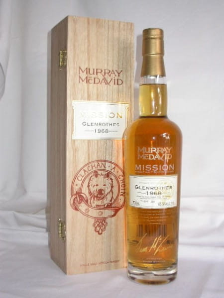 Glenrothes 1968/2006 Murray McDavid Mission C.S. 45,5%vol. 0,7l