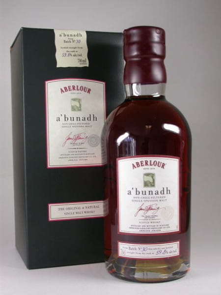 Aberlour a&#039;bunadh Batch No. 30 59.8% vol. 0,7l