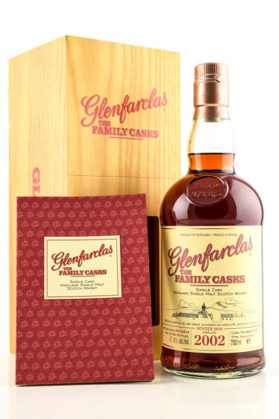 Glenfarclas 2002/2018 The Family Casks Sherry Butt #3773 57,8%vol. 0,7l