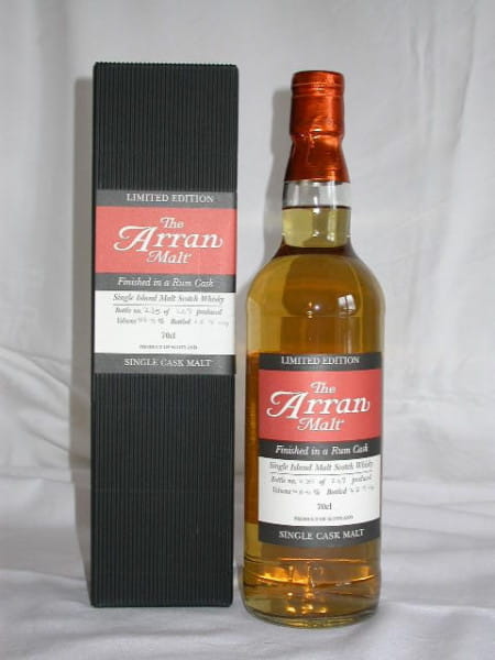 Arran Rum Finish Limited Edition 58,5%vol. 0,7l