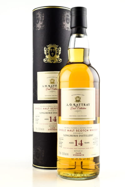 Longmorn 14 Jahre 2004/2019 A.D. Rattray Bourbon Barrel #800456 55,8%vol. 0,7l