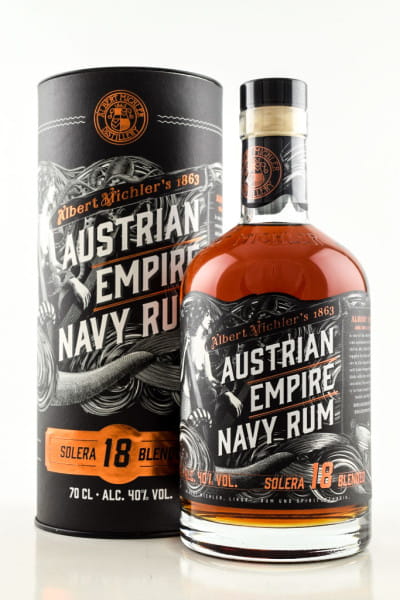 Austrian Empire Navy Rum Solera 18 40%vol. 0,7l