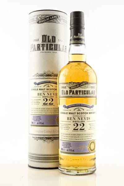 Ben Nevis 22 Jahre Refill Hogshead 1996/2018 Douglas Laing "Old Particular" 51,5%vol. 0,7l