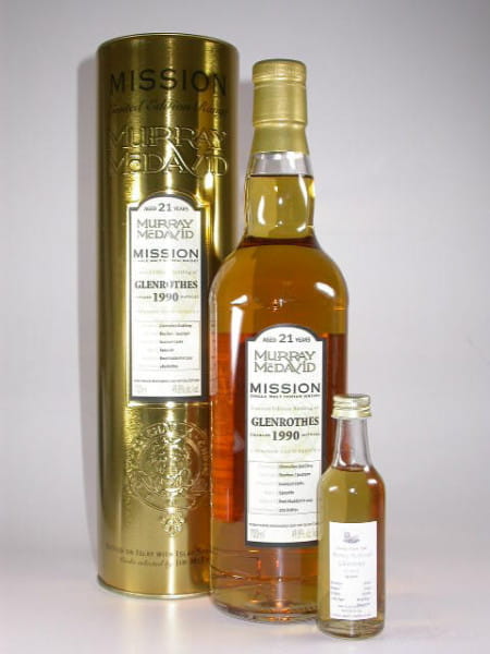 Glenrothes 1990/2011 Bourbon / Jurancon Murray McDavid Gold Series 49.8% vol. Sample 0.05l