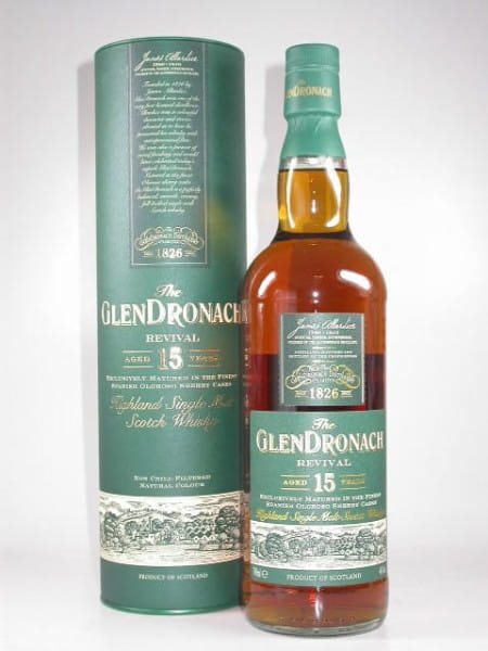 Glendronach 15 Jahre Revival (Oloroso Cask) 46%vol. Sample 0,05l