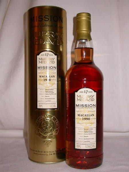 Macallan 1990/2007 Murray McDavid Gold Series 52,2%vol. 0,7l