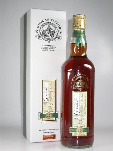 Glen Grant 22 Jahre 1987/2010 Rare Auld Duncan Taylor 57,1%vol. 0,7l