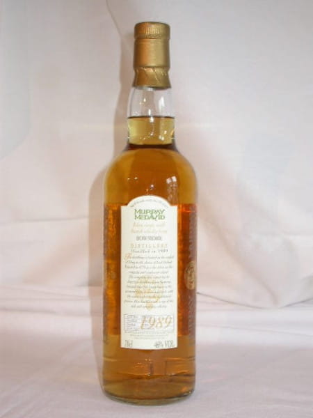 Bowmore 1989/1999 Murray McDavid 46%vol. 0,7l