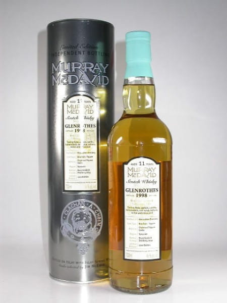 Glenrothes 1998/2009 Bourbon/Yquem Murray McDavid 46%vol. 0,7l