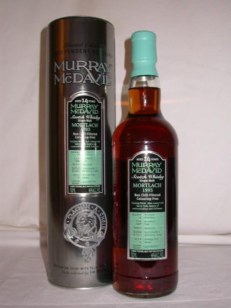 Mortlach 1993/2007 Bourbon/Port Murray McDavid 46%vol. 0,7l