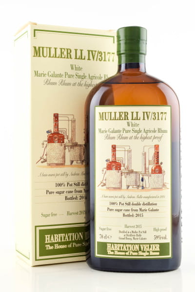 Muller White LL IV/3177 Habitation Velier 59%vol. 0,7l