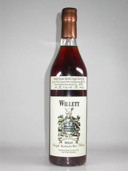 Willett 25 Jahre Single Barrel No. 1372 Kentucky Rye 47%vol. 0,7l