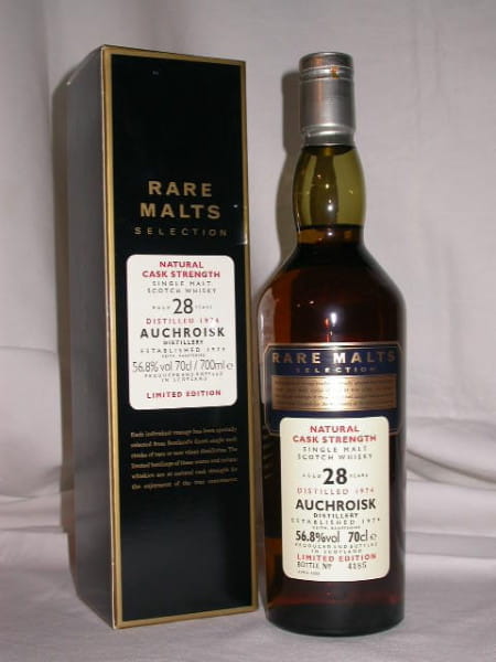 Auchroisk 28 Jahre 1974/2003 Rare Malts 56,8%vol. 0,7l