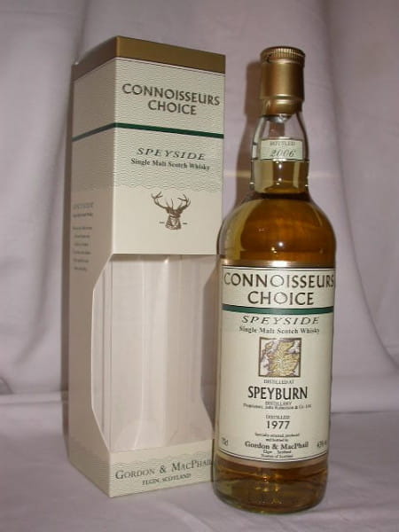 Speyburn 1977/2006 Gordon &amp; MacPhail Connoisseurs Ch. 43%vol. 0,7l