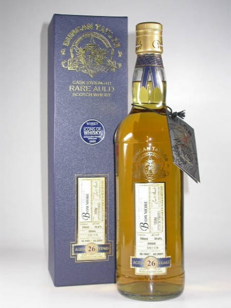 Bowmore 26 Jahre 1982/2009 Rare Auld Duncan Taylor 54,8%vol. 0,7l