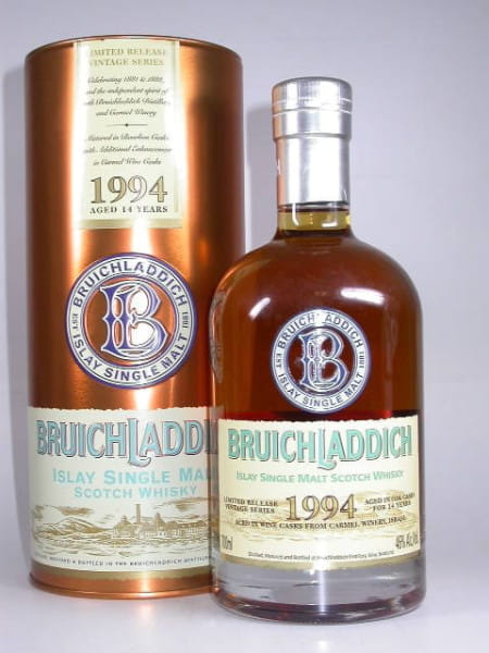 Bruichladdich 1994/2009 14 Jahre Carmel Kosher Wine Cask, Israel 46%vol. 0,7l