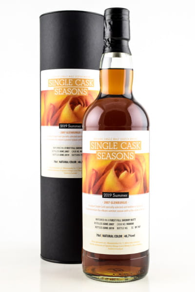 Glenburgie 12 Jahre 1st-fill Sherry Butt Single Cask Seasons Signatory 48,7%vol. 0,7l