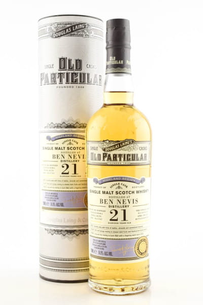 Ben Nevis 21 Jahre Refill Butt 1996/2017 Douglas Laing "Old Particular" 51,5%vol. 0,7l