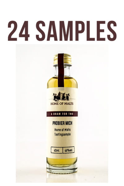 Whisky Adventskalender Füllung 2022 - A DRAM FOR TWO 24 x 0,04l