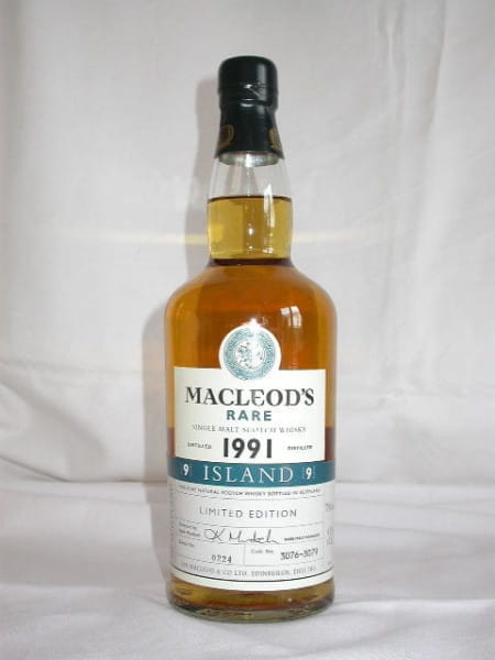 MacLeod&#039;s Rare 1991 Cask No. 3076-3079 (Talisker) 43%vol. 0,7l