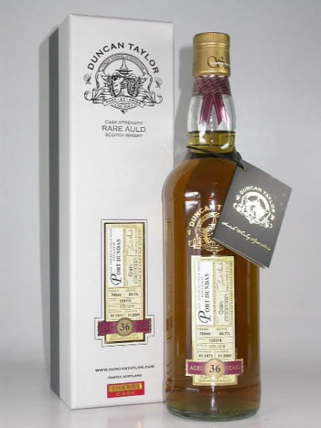 Port Dundas 36 Jahre 1973/2009 Sherry Cask Rare Auld Duncan Taylor 54,1%vol. 0,7l