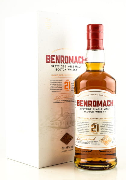 Benromach 21 Jahre 43%vol. 0,7l