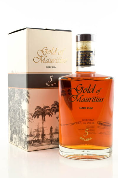 Gold of Mauritius 5 Jahre Solera 40%vol. 0,7l