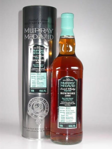 Bowmore 1999/2008 Bourbon/Syrah Murray McDavid 46%vol. 0,7l