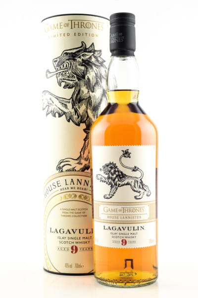 Game of Thrones House Lannister & Lagavulin 9 Jahre 46%vol. 0,7l