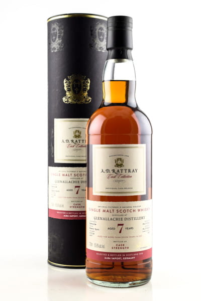 Glenallachie 7 Jahre 2012/2019 A.D. Rattray Sherry Butt #900024 65,6%vol. 0,7l