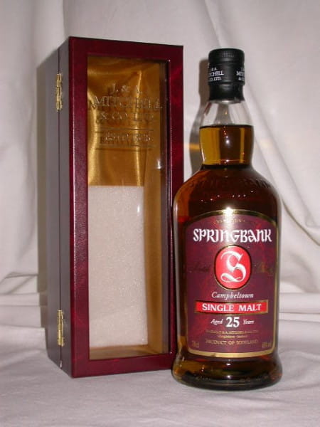 Springbank 25 Jahre Refill Sherry 46%vol. 0,7l