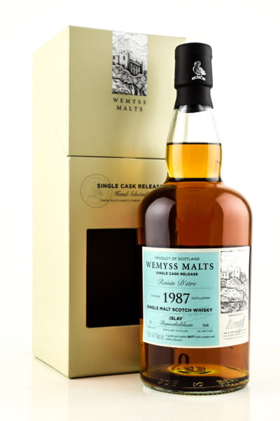 "Raisin d’Etre" 1987/2019 Single Sherry Butt Bunnahabhain Wemyss Malts 44,7%vol. 0,7l