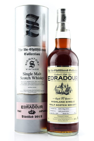 Edradour 10 Jahre 2012/2022 Single Cask #271 Signatory 46%vol. 0,7l