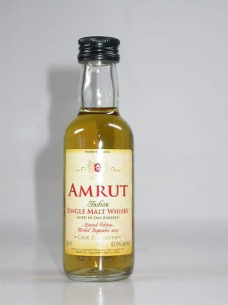 Amrut Cask Strength Bottled September 2007 - Indien - 61,9%vol. 0,05l