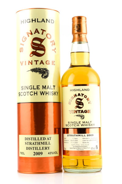 Strathmill 11 Jahre 2009/2020 first-fill Hogsheads #805078 & #805080 Vintage Signatory 43%vol. 0,7l