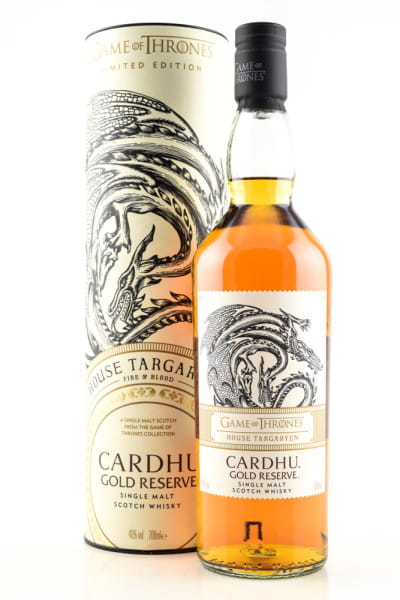 Game of Thrones House Targaryen & Cardhu Gold Reserve 40%vol. 0,7l