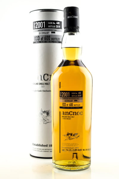 anCnoc Vintage 2001 Single Cask #480 53,8%vol. 0,7l