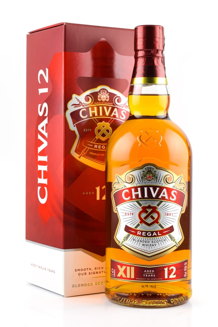 | 12 Malts Blended | vol. | of Regal Chivas Whisky 40% of Whisky Old Year Whisky Home Types 1.0L |