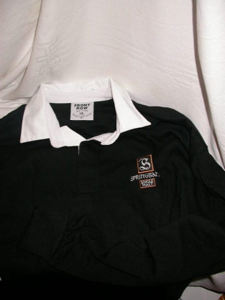 Springbank-Rugby-Shirt Gr. XL - EINZELSTÜCK