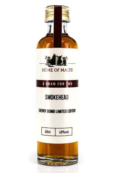 Smokehead Sherry Bomb Limited Edition 48%vol. Sample 0,04l