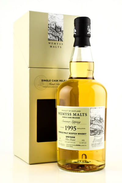 "Summer Sipping" 1995/2019 Bourbon Barrel Glen Grant Wemyss Malts 46%vol. 0,7l