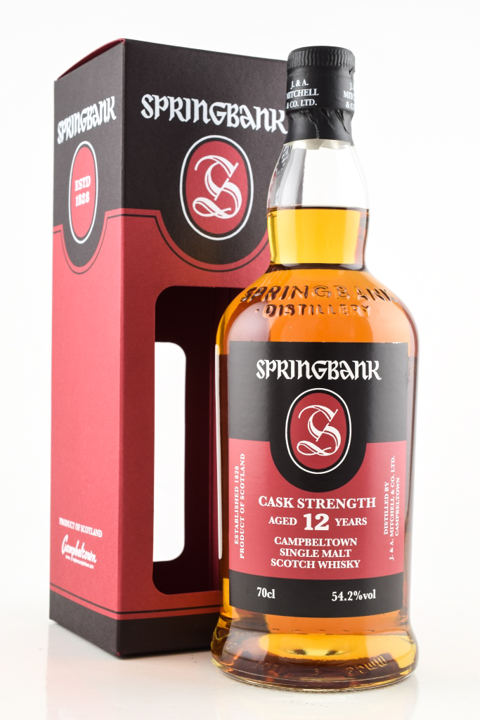 Springbank 12 Jahre Cask Strength 54,2vol. 0,7l Campbeltown Whisky