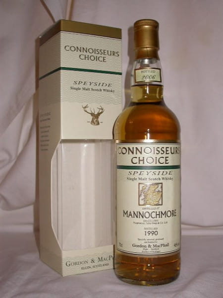 Mannochmore 1990/2006 Refill Sherry Gordon &amp; MacPhail Conn.Ch. 46%vol.0,7l