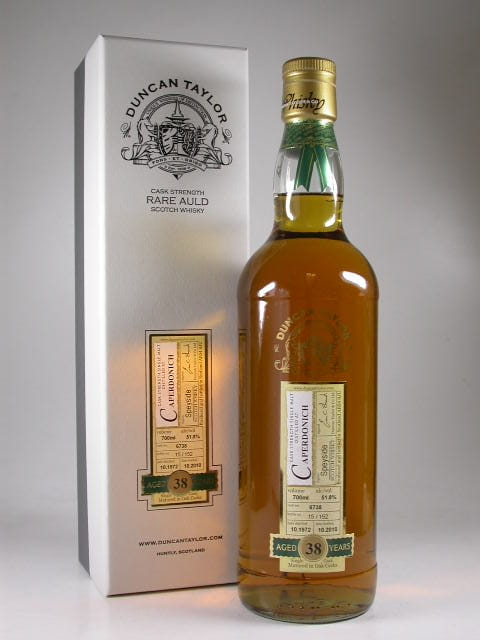 Caperdonich 38 Year Old 1972/2010 Rare Auld Duncan Taylor 51.8% vol. 0,7l |  Speyside | Scotch Whisky | Countries | Whisky | Home of Malts