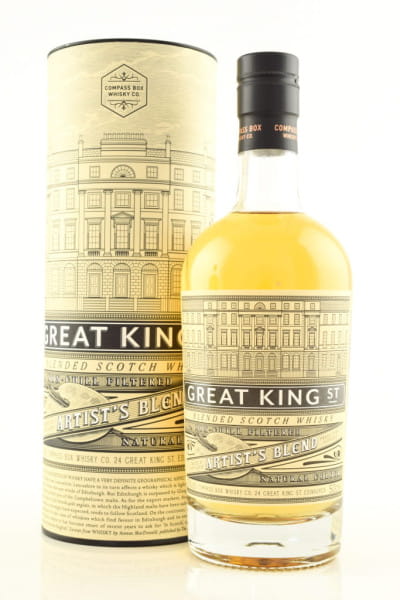 Great King Street - Artist's Blend Compass Box 43%vol. 0,5l