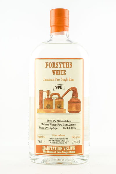 Forsyths White WPE Habitation Velier 57%vol. 0,7l