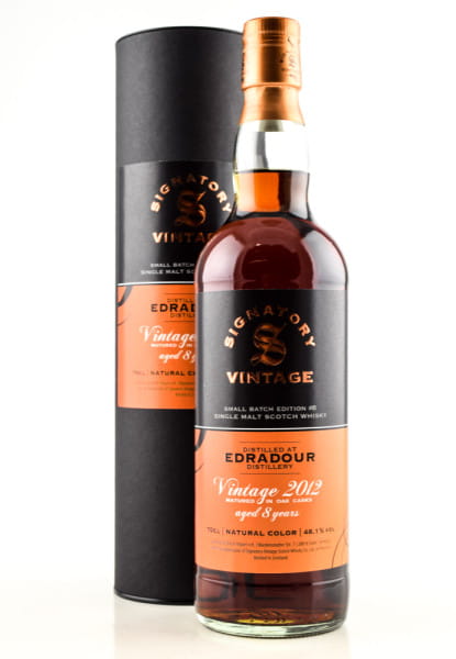 Edradour 8 Jahre 2012/2020 Small Batch Edition #8 Signatory 48,1%vol. 0,7l