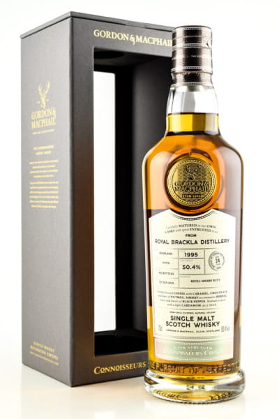 Royal Brackla 24 Jahre 1995/2019 Gordon & MacPhail Connoisseurs Ch. 50,4%vol. 0,7l