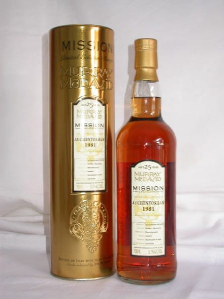 Auchentoshan 1981/2006 Murray McDavid Gold Series 55,7%vol. 0,7l