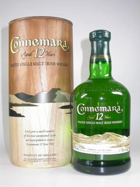 Connemara 12 Jahre Peated 40%vol. 0,7l - Holzdose